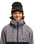 The Quiksilver Mens High In The Hood 10K Technical Jacket in Checker Java