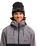 The Quiksilver Mens High In The Hood 10K Technical Jacket in Checker Java