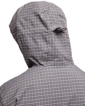 The Quiksilver Mens High In The Hood 10K Technical Jacket in Checker Java