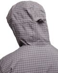 The Quiksilver Mens High In The Hood 10K Technical Jacket in Checker Java