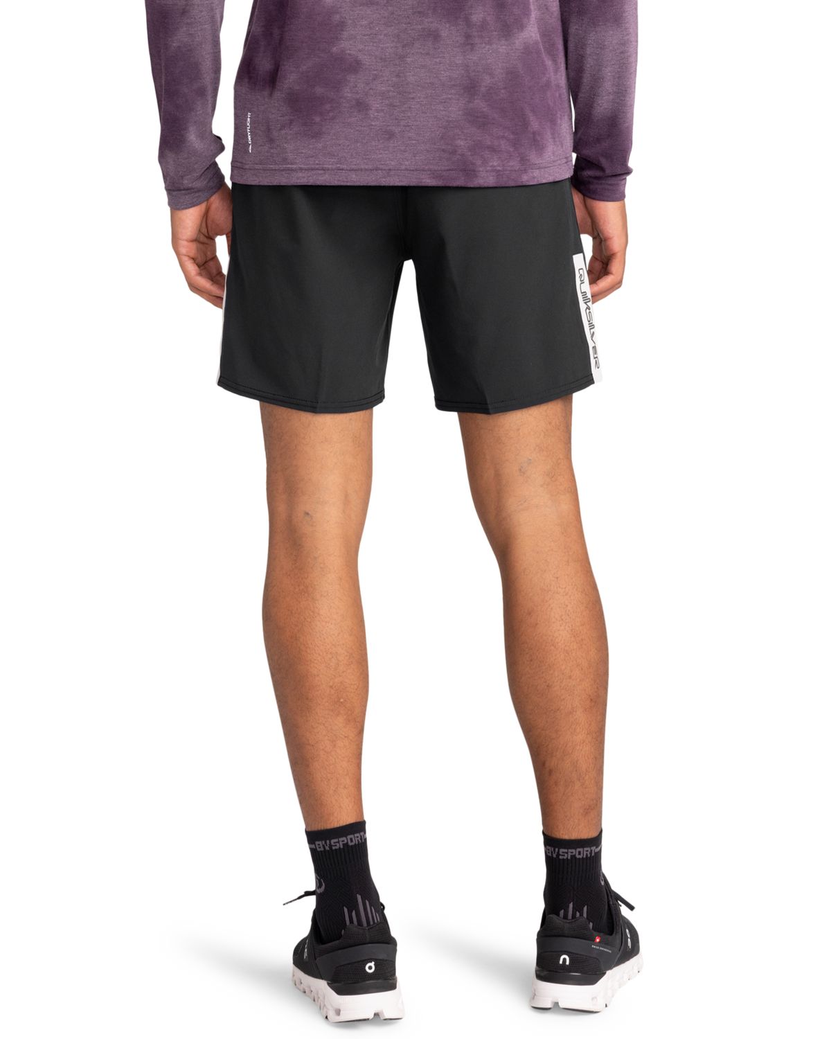The Quiksilver Mens Omni Training Shorts in Black