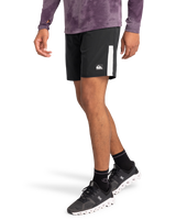 The Quiksilver Mens Omni Training Shorts in Black
