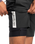 The Quiksilver Mens Omni Training Shorts in Black