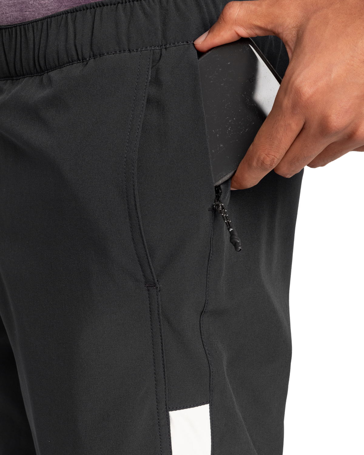 The Quiksilver Mens Omni Training Shorts in Black