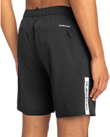 The Quiksilver Mens Omni Training Shorts in Black