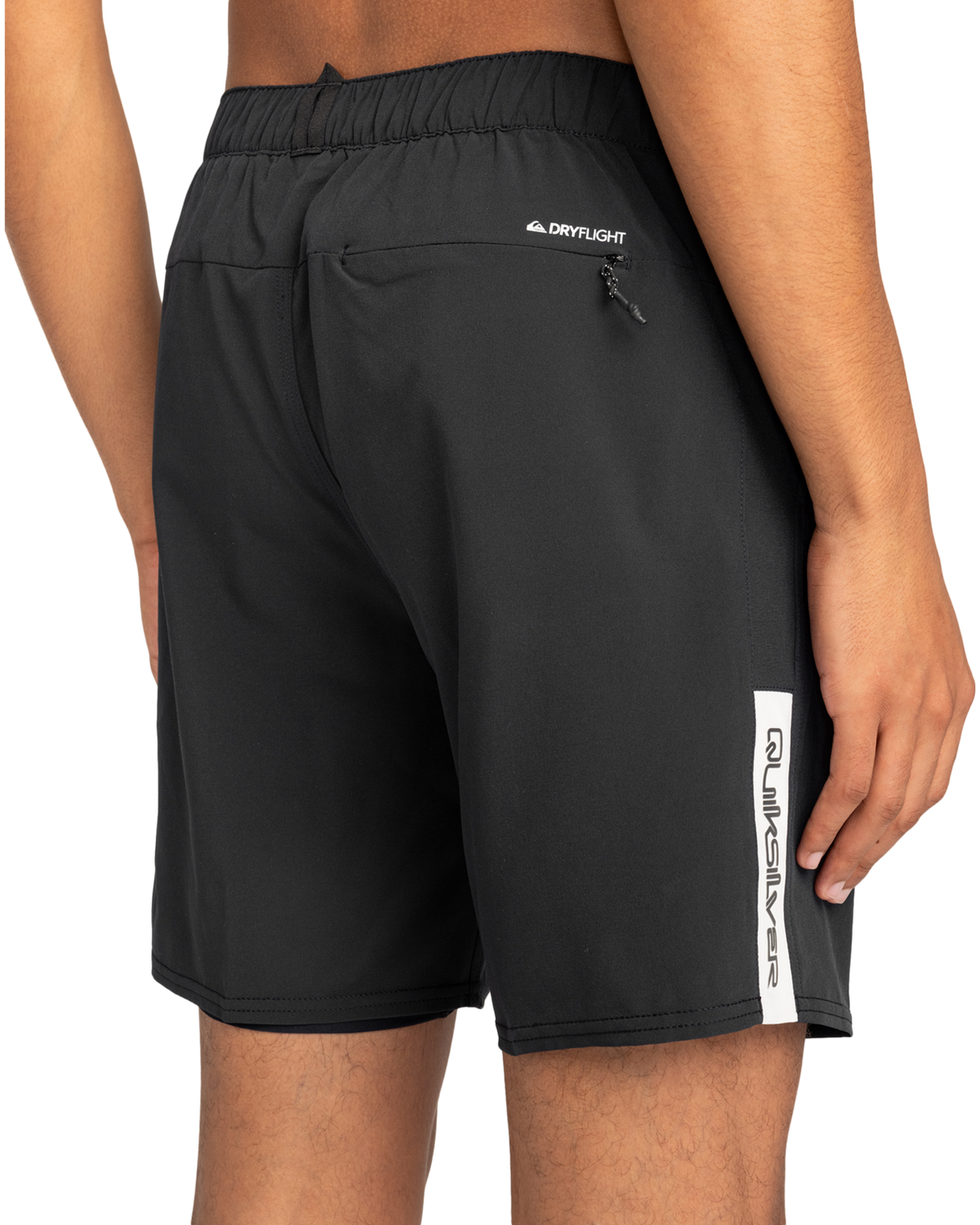 The Quiksilver Mens Omni Training Shorts in Black