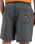 The Quiksilver Mens Taxer Walkshorts in Black