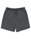 The Quiksilver Mens Taxer Walkshorts in Black