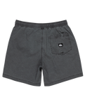 The Quiksilver Mens Taxer Walkshorts in Black