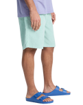 The Quiksilver Mens Taxer Cord Walkshorts in Blue Haze