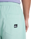 The Quiksilver Mens Taxer Cord Walkshorts in Blue Haze