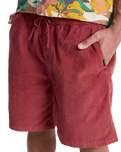 Taxer Cord Walkshorts in Burnt Russet