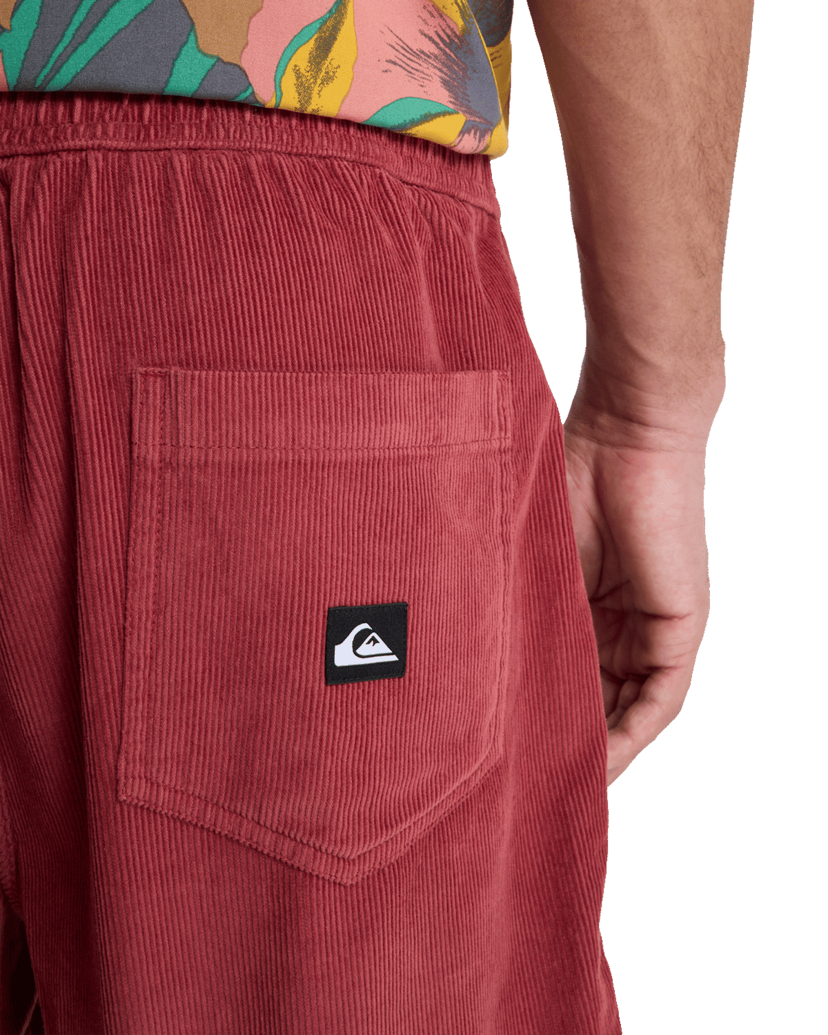Taxer Cord Walkshorts in Burnt Russet