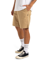 The Quiksilver Mens MW Chino Straight Walkshorts in Khaki