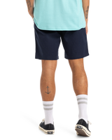 The Quiksilver Mens MW Chino Straight Walkshorts in Dark Navy