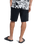 The Quiksilver Mens Chino Straight Walkshorts in Black