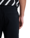 The Quiksilver Mens Chino Straight Walkshorts in Black