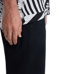 The Quiksilver Mens Chino Straight Walkshorts in Black