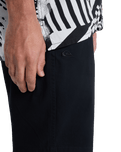 The Quiksilver Mens Chino Straight Walkshorts in Black
