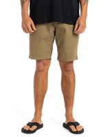 The Quiksilver Mens MW Chino Straight Walkshorts in Aloe