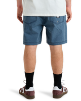 The Quiksilver Mens Taxer Fatigue Walkshorts in Dark Navy