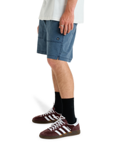 The Quiksilver Mens Taxer Fatigue Walkshorts in Dark Navy