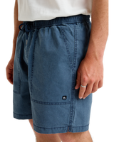 The Quiksilver Mens Taxer Fatigue Walkshorts in Dark Navy