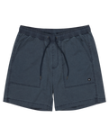 The Quiksilver Mens Taxer Fatigue Walkshorts in Dark Navy