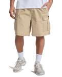 Taxer Cargo Walkshorts in Khaki
