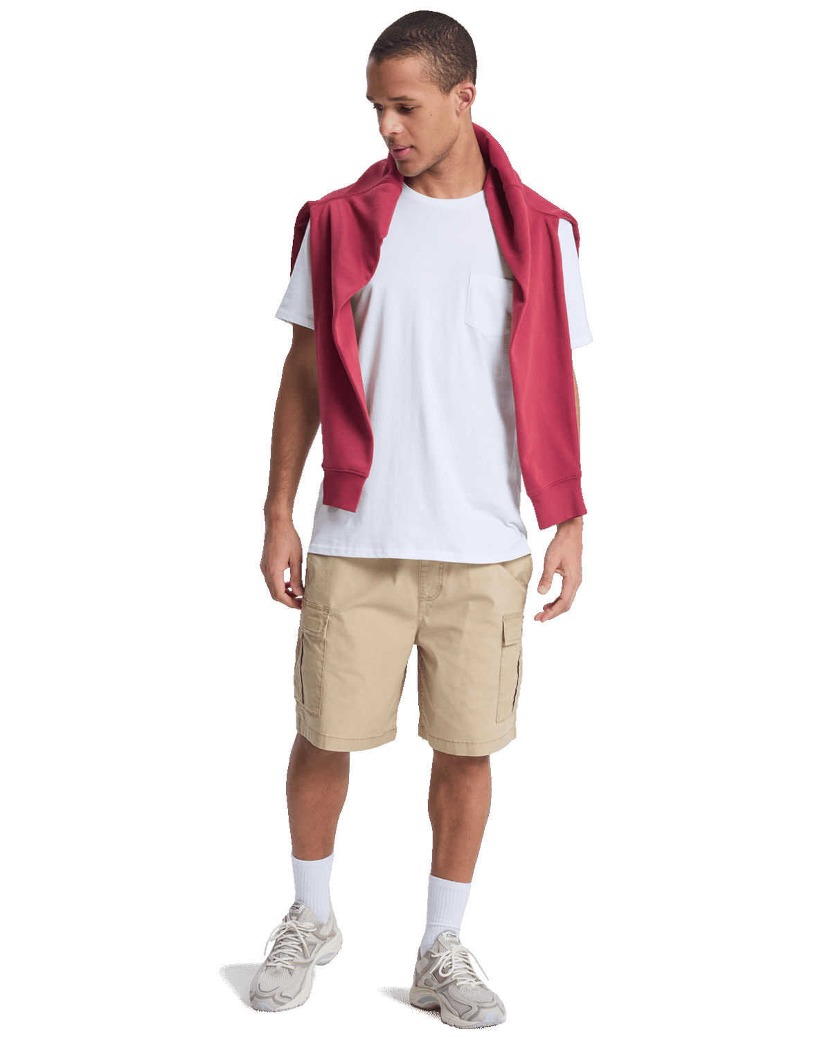 Taxer Cargo Walkshorts in Khaki