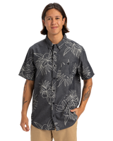 The Quiksilver Mens Gawanhill Shirt in Black