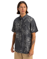 The Quiksilver Mens Gawanhill Shirt in Black