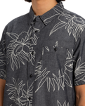 The Quiksilver Mens Gawanhill Shirt in Black
