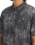 The Quiksilver Mens Gawanhill Shirt in Black