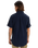 The Quiksilver Mens Time Box Shirt in Dark Navy