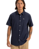 The Quiksilver Mens MW Premium Stretch Shirt in Dark Navy