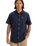 The Quiksilver Mens MW Premium Stretch Shirt in Dark Navy