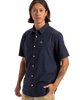 The Quiksilver Mens MW Premium Stretch Shirt in Dark Navy