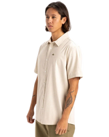 The Quiksilver Mens MW Premium Stretch Shirt in Birch