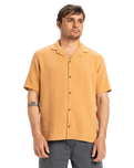 The Quiksilver Mens Sunrise Shirt in Bran