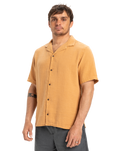 The Quiksilver Mens Sunrise Shirt in Bran