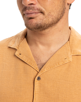 The Quiksilver Mens Sunrise Shirt in Bran