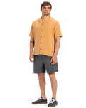 The Quiksilver Mens Sunrise Shirt in Bran