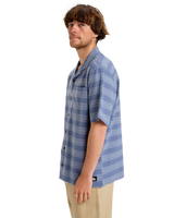 The Quiksilver Mens Room Rock Shirt in Vintage Indigo