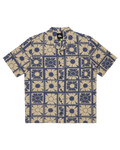 The Quiksilver Mens Schank Shirt in Tilebloom
