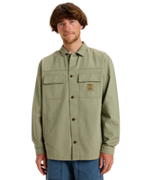 The Quiksilver Mens Skyfall Overshirt in Aloe