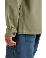 The Quiksilver Mens Skyfall Overshirt in Aloe
