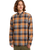 The Quiksilver Mens Motherfly Plaid Shirt in Almond Motherfly Check