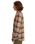 The Quiksilver Mens Motherfly Plaid Shirt in Almond Motherfly Check