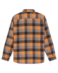 The Quiksilver Mens Motherfly Plaid Shirt in Almond Motherfly Check